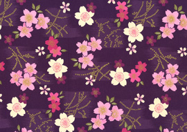 桜鹿の子 紫