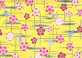 桜竹梅 オレンジ