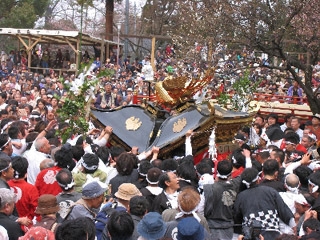 天津神社春大祭（糸魚川けんか祭り）