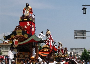 久喜提燈祭り「天王様」